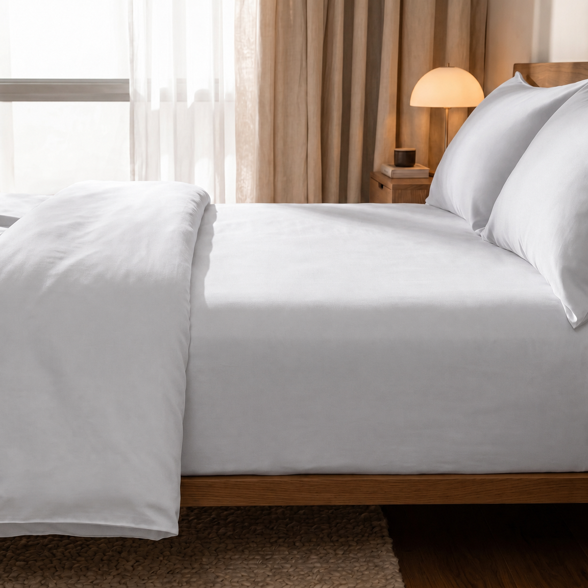 Suite 600 TC Sateen Fitted