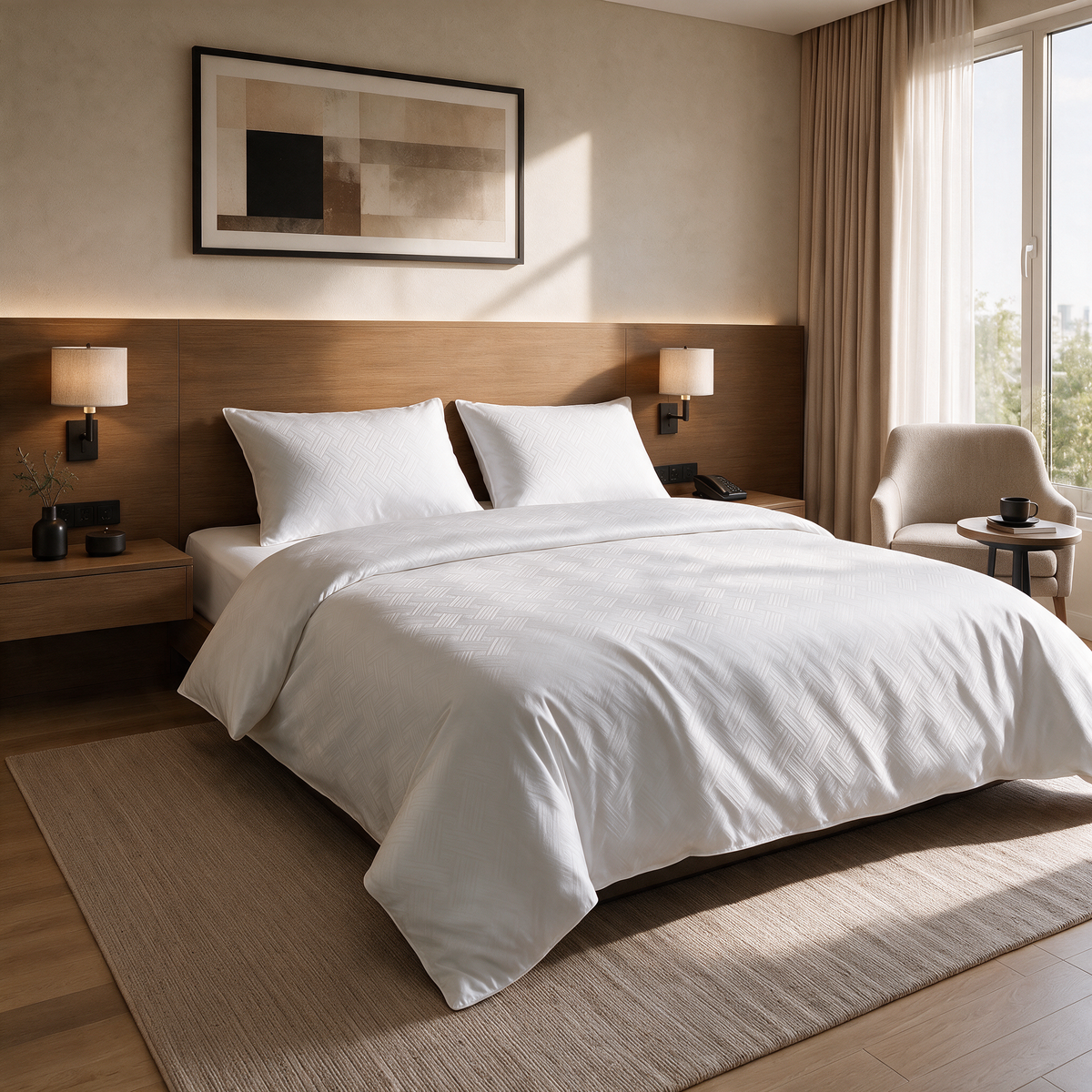 Jacquard 130 GSM Tencel Duvet cover