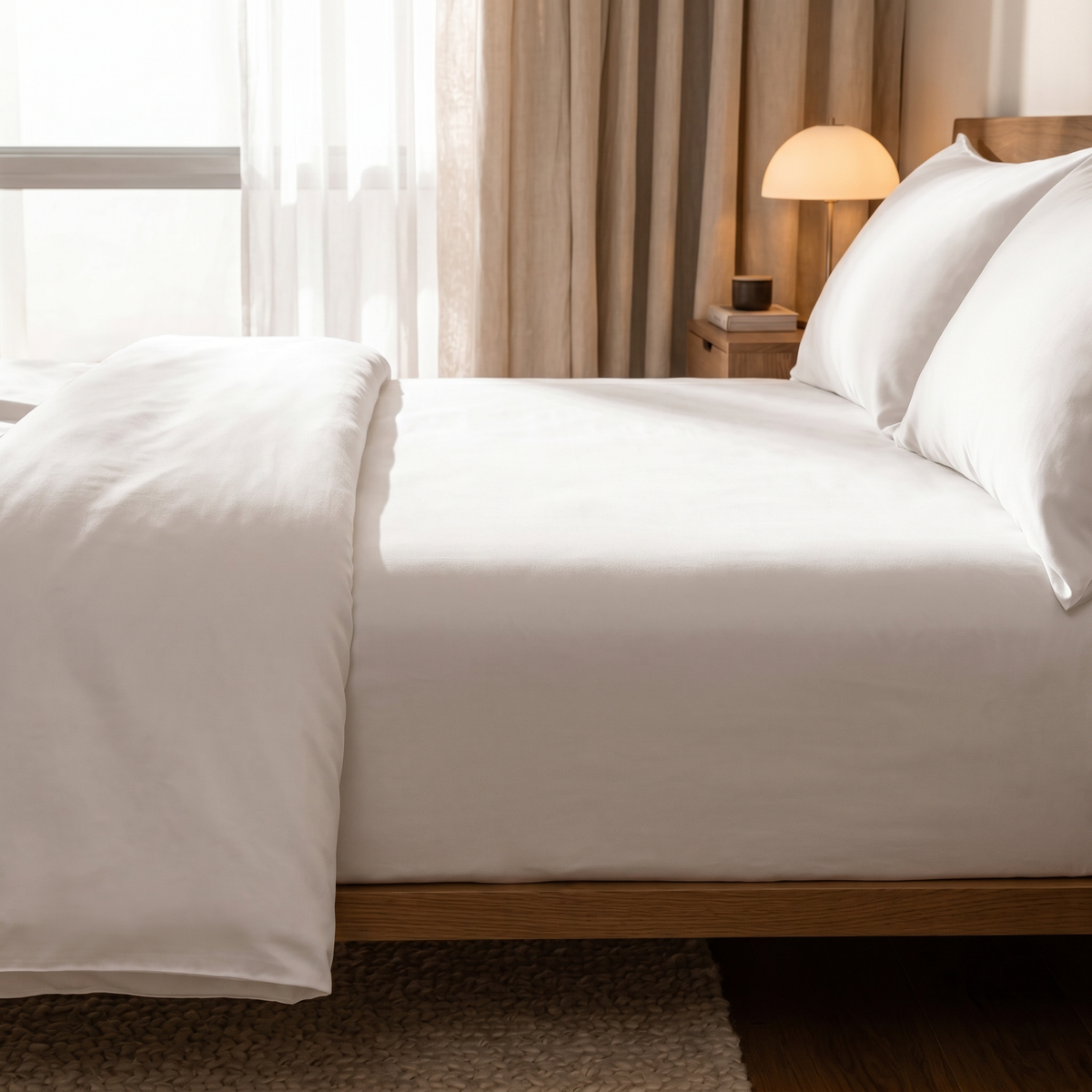 Suite 600 TC Sateen Fitted
