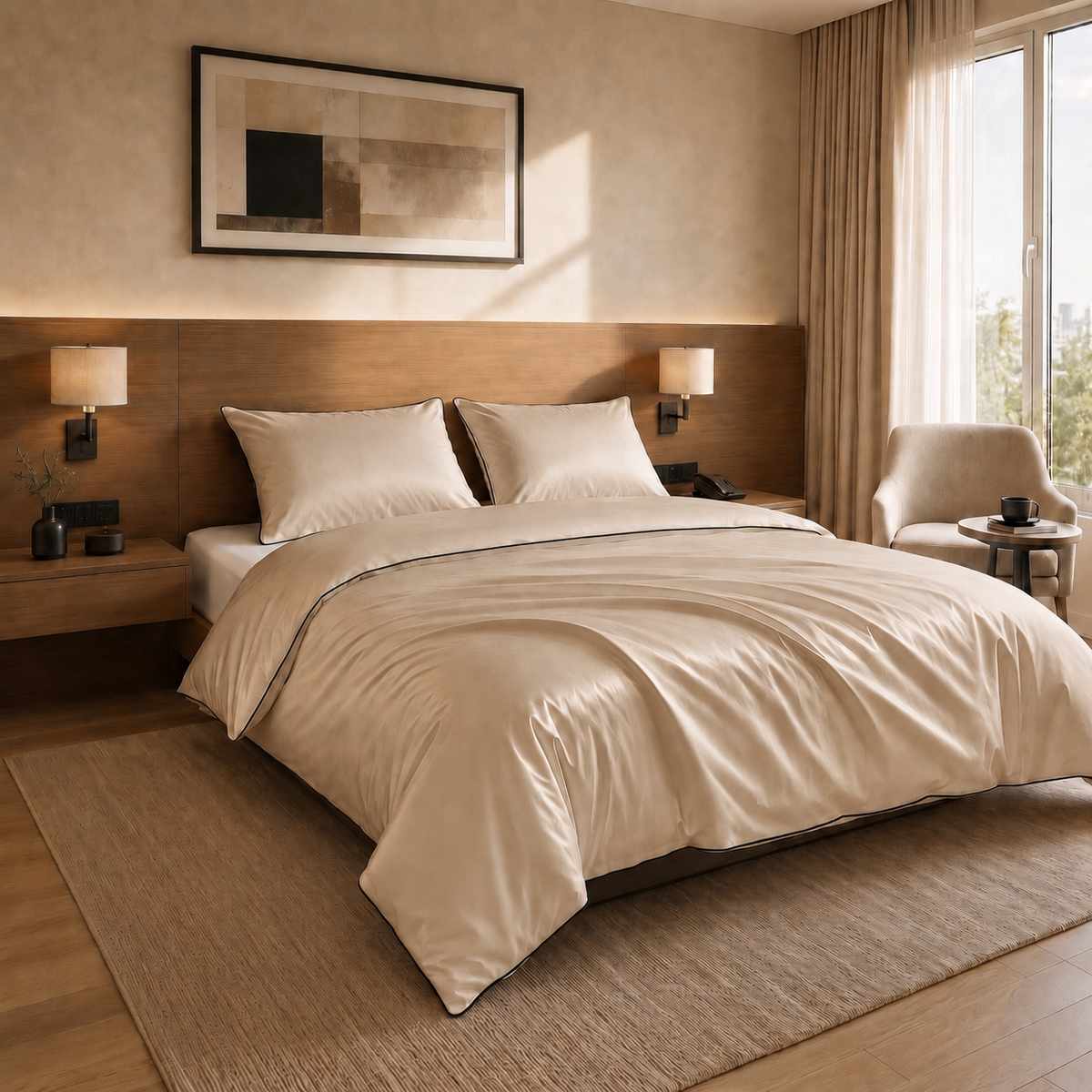 Royale 1000 TC Sateen Duvet cover