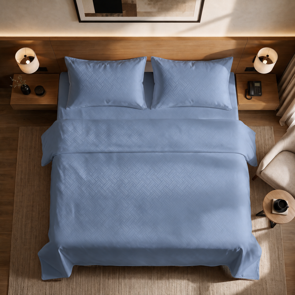 Jacquard 130 GSM Tencel Duvet cover