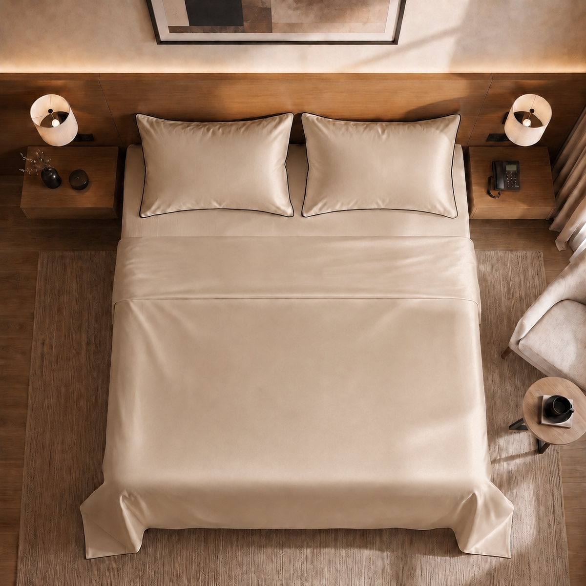 Royale 1000 TC Sateen Flat