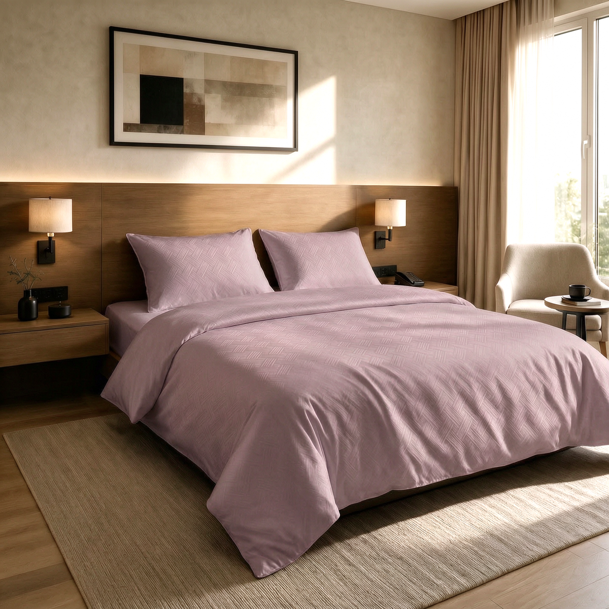 Jacquard 130 GSM Tencel Duvet cover